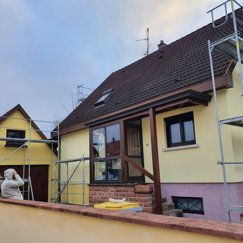 Ravalement de fa&ccedil;ade – Marckolsheim Erstein 2
